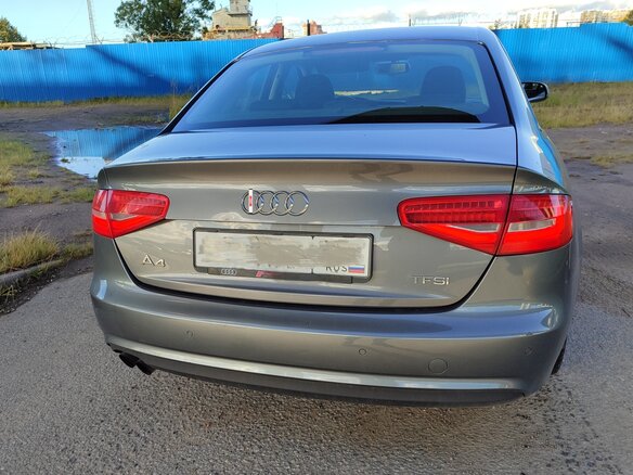 2013 Audi A4 IV (B8) Рестайлинг, серый, 1190000 рублей - вид 3