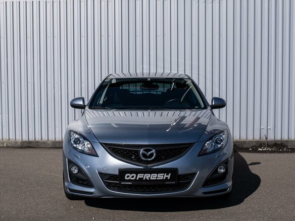 2010 Mazda 6 II (GH) Рестайлинг, серебристый - вид 2