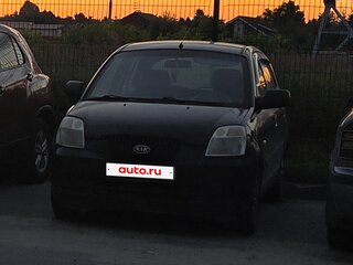 2007 Kia Picanto I Рестайлинг, чёрный, 260000 рублей, вид 2