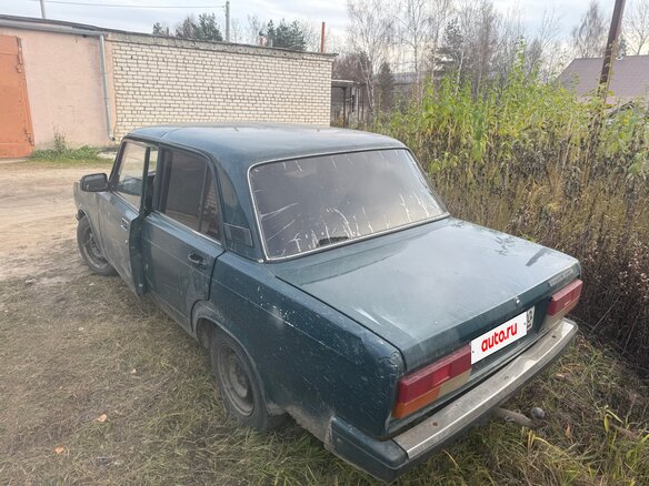 2006 Lada (ВАЗ) 2107, зелёный, 45000 рублей - вид 2