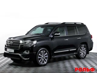 2017 Toyota Land Cruiser 200 Series Рестайлинг 2, чёрный, 6524000 рублей, вид 1