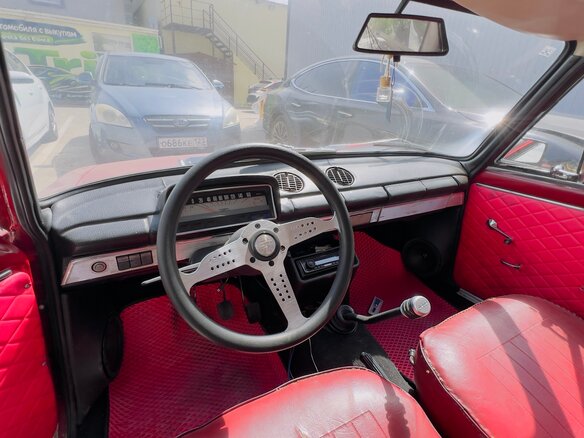 1977 Lada (ВАЗ) 21011, красный, 180000 рублей - вид 7