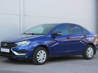 2025 Lada (ВАЗ) Vesta I Рестайлинг (NG), синий, 1327000 рублей, вид 5