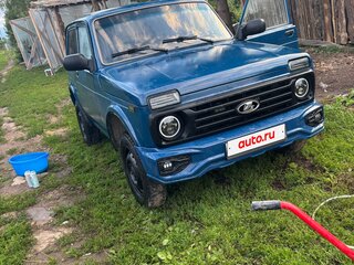 2013 Lada (ВАЗ) 2121 (4x4) I Рестайлинг, синий, 400000 рублей, вид 4