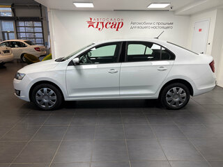 2019 Skoda Rapid I Рестайлинг, белый, 1488000 рублей, вид 4