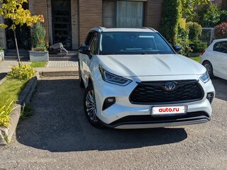 2022 Toyota Highlander IV (XU70), белый, 5150000 рублей, вид 4