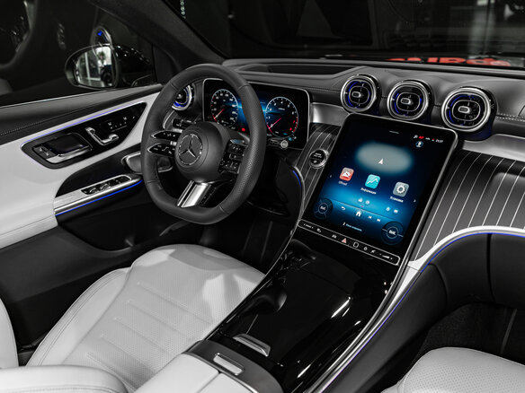 2026 Mercedes-Benz GLC Coupe 300 II (C254), чёрный - вид 15