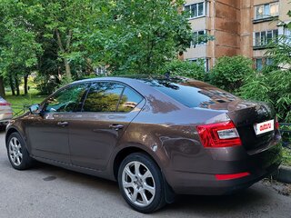 2016 Skoda Octavia III (A7), коричневый, 1250000 рублей, вид 4