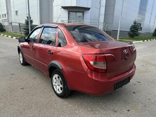 2013 Lada (ВАЗ) Granta I, красный, 190000 рублей, вид 4