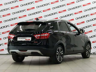 2021 Lada (ВАЗ) Vesta SW I, чёрный, 1155550 рублей, вид 3