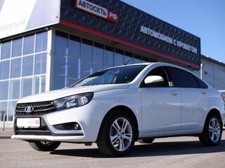 2016 Lada (ВАЗ) Vesta I, белый, 748810 рублей, вид 1