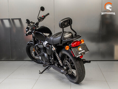 2018 Triumph Bonneville T100, чёрный, 836601 рублей, вид 5