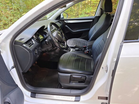 2014 Skoda Octavia III (A7), белый - вид 12