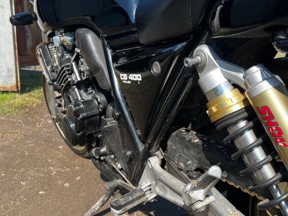 1993 Honda CB 400 Super Four, чёрный, 269000 рублей - вид 4