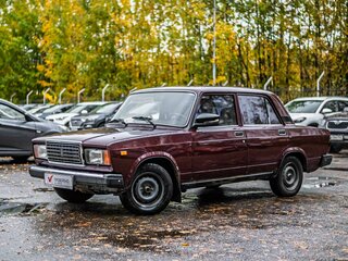 2007 Lada (ВАЗ) 2107, красный, 188000 рублей, вид 1