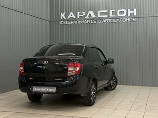2013 Lada (ВАЗ) Granta I, чёрный, 370000 рублей, вид 2