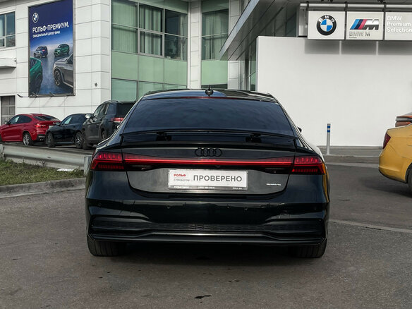 2019 Audi A7 50 TDI II (4K), чёрный, 5830000 рублей - вид 5