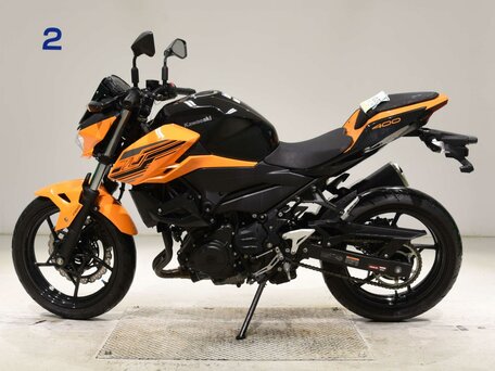 2020 Kawasaki Z 400, чёрный, 655000 рублей, вид 1