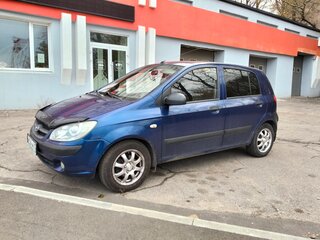 2008 Hyundai Getz I Рестайлинг, синий, 440000 рублей, вид 2