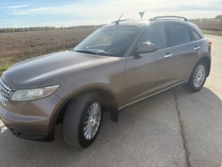 2004 Infiniti FX35 I (S50), коричневый, 700000 рублей, вид 4