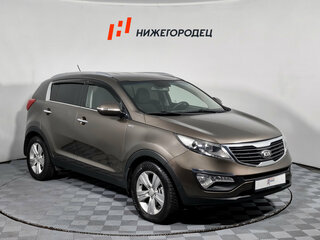 2013 Kia Sportage III, коричневый, 1189000 рублей, вид 3