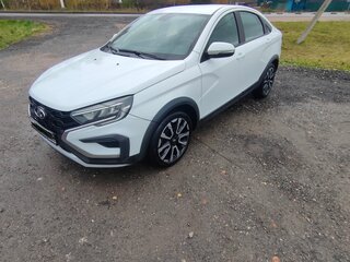 2023 Lada (ВАЗ) Vesta Cross I Рестайлинг (NG), белый, 1300000 рублей, вид 1