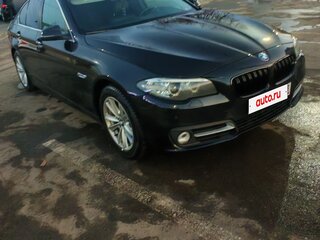 2014 BMW 5 серии 520d VI (F10/F11/F07) Рестайлинг, чёрный, 1750000 рублей, вид 1