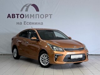 2017 Kia Rio IV, оранжевый, 1150000 рублей, вид 3