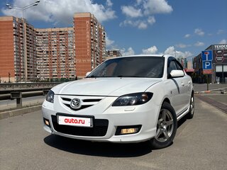 2007 Mazda 3 I (BK) Рестайлинг, белый, 597000 рублей, вид 1