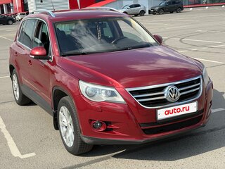 2009 Volkswagen Tiguan I, красный, 850000 рублей, вид 3