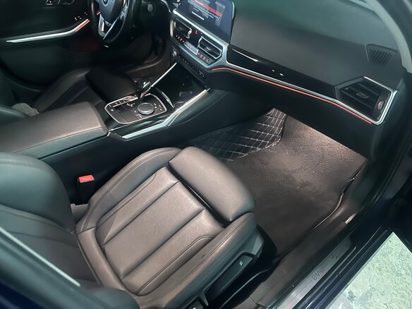 2019 BMW 3 серии 318d VII (G2x), синий, 3087000 рублей - вид 21