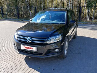 2016 Volkswagen Tiguan I Рестайлинг, чёрный, 1750000 рублей, вид 1