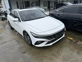 2022 Hyundai Elantra VII (CN7), белый, 1427000 рублей, вид 3