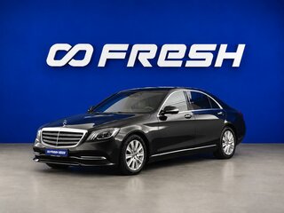 2018 Mercedes-Benz S-Класс 450 Long VI (W222, C217) Рестайлинг, чёрный, 3497900 рублей, вид 5