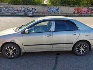 2002 Toyota Corolla IX (E120, E130), серебристый, 370000 рублей, вид 3