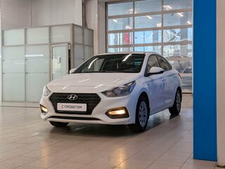 2019 Hyundai Solaris II, белый, 1199000 рублей, вид 3