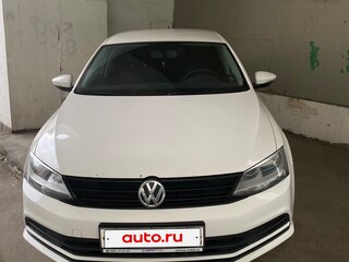 2015 Volkswagen Jetta VI Рестайлинг, белый, 930000 рублей, вид 2