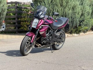 2006 Kawasaki ER-6N, фиолетовый, 350000 рублей, вид 5