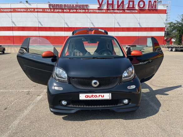 2016 Smart Fortwo III, чёрный, 799000 рублей - вид 7