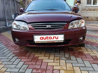 2007 Kia Spectra I Рестайлинг 2, красный, 1000000 рублей, вид 1