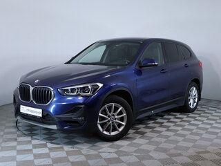 2020 BMW X1 20i xDrive II (F48) Рестайлинг, синий, 3100000 рублей, вид 1