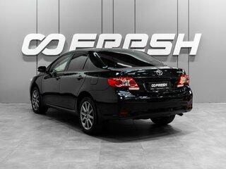 2012 Toyota Corolla X (E140, E150) Рестайлинг, чёрный, 1220000 рублей, вид 2
