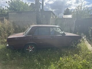 2007 Lada (ВАЗ) 2107, пурпурный, 175000 рублей, вид 2