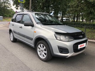 2015 Lada (ВАЗ) Kalina Cross II, серебристый, 415000 рублей, вид 1