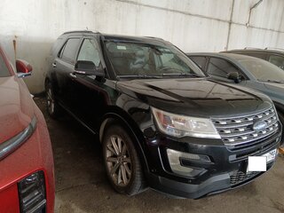 2017 Ford Explorer V Рестайлинг, чёрный, 1818300 рублей, вид 3
