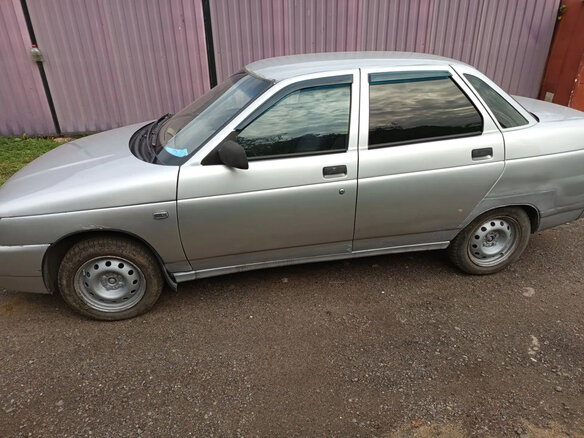 2007 Lada (ВАЗ) 2110, серебристый, 165000 рублей - вид 1
