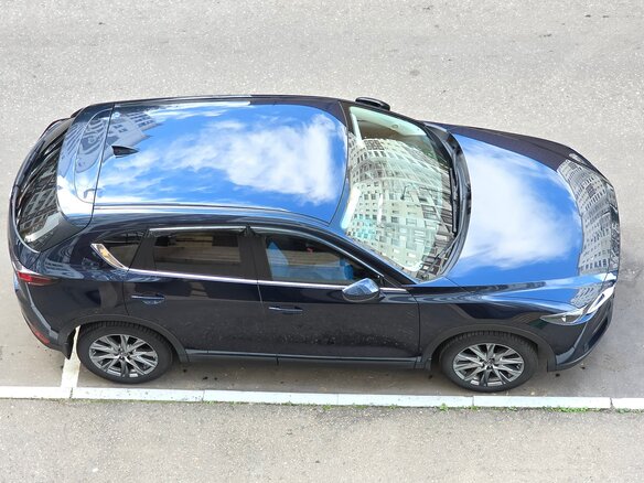 2018 Mazda CX-5 II, синий, 2450000 рублей - вид 8