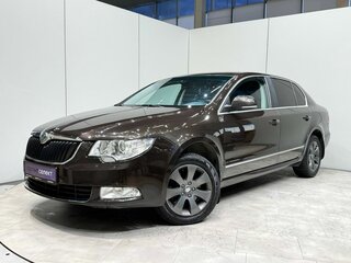 2012 Skoda Superb II, коричневый, 875000 рублей, вид 1