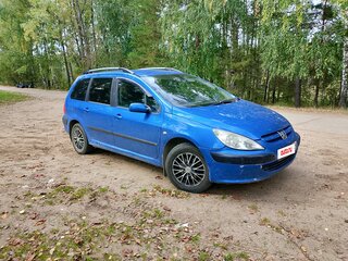 2002 Peugeot 307 I, синий, 188000 рублей, вид 2