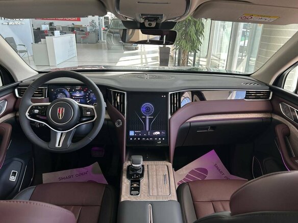 2025 Hongqi HS7 II, чёрный - вид 15